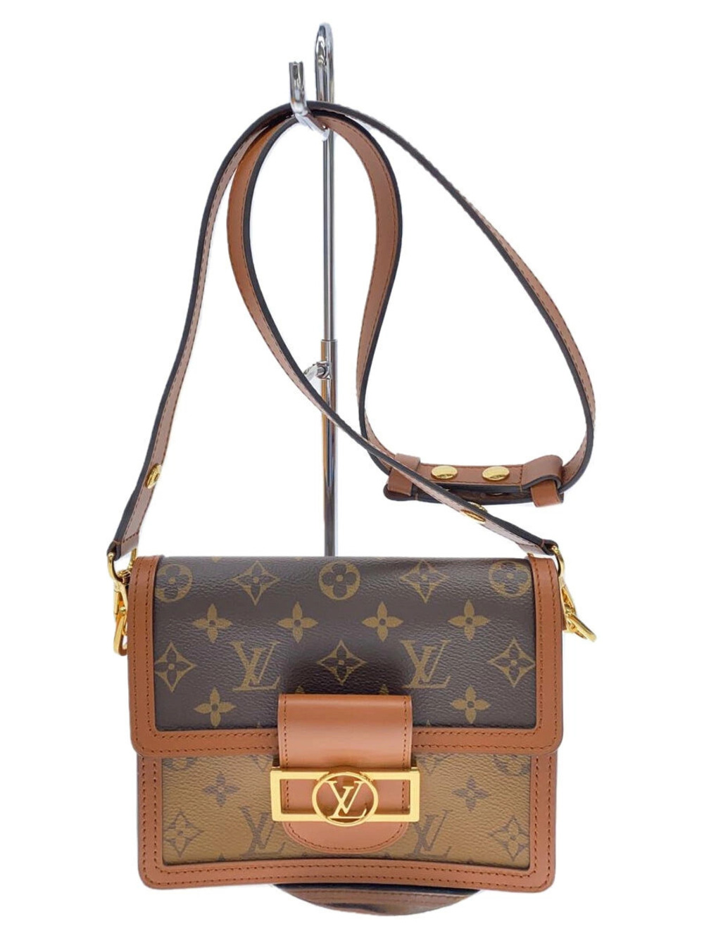 LOUIS VUITTON Dauphine Monogram Reverse Brown